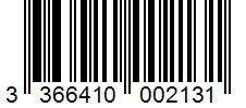 Barcode 3366410002131