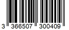 Barcode 3366507300409