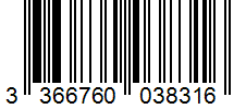 Barcode 3366760038316