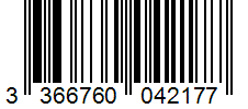 Barcode 3366760042177
