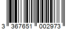 Barcode 3367651002973