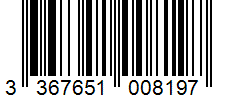 Barcode 3367651008197