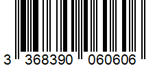 Barcode 3368390060606
