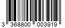 Barcode 3368800003919