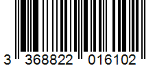 Barcode 3368822016102