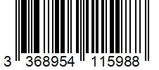 Barcode 3368954115988