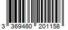 Barcode 3369460201158