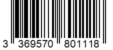 Barcode 3369570801118