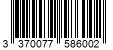Barcode 3370077586002