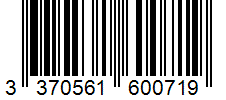 Barcode 3370561600719