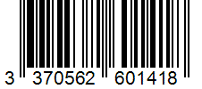 Barcode 3370562601418