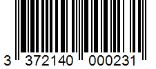 Barcode 3372140000231