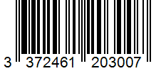 Barcode 3372461203007