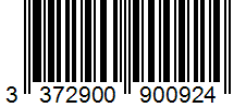 Barcode 3372900900924