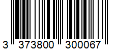 Barcode 3373800300067