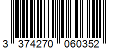 Barcode 3374270060352