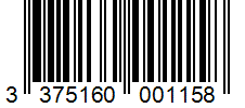 Barcode 3375160001158