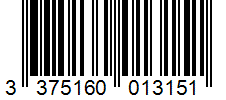 Barcode 3375160013151