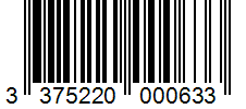 Barcode 3375220000633