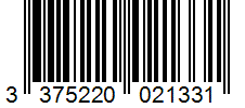 Barcode 3375220021331