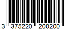 Barcode 3375220200200