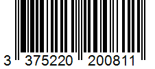 Barcode 3375220200811