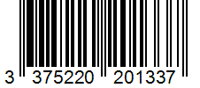 Barcode 3375220201337