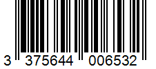 Barcode 3375644006532