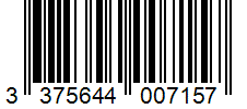 Barcode 3375644007157