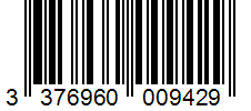 Barcode 3376960009429