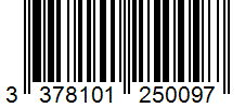 Barcode 3378101250097