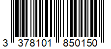 Barcode 3378101850150