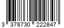 Barcode 3378730222847