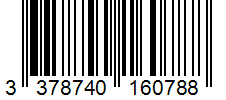 Barcode 3378740160788