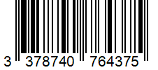 Barcode 3378740764375