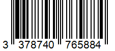 Barcode 3378740765884