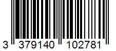 Barcode 3379140102781