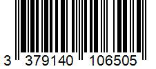 Barcode 3379140106505