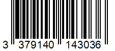 Barcode 3379140143036