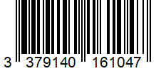 Barcode 3379140161047