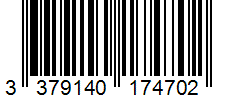Barcode 3379140174702