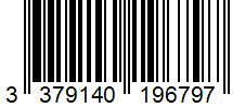 Barcode 3379140196797