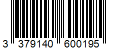 Barcode 3379140600195
