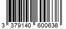 Barcode 3379140600638