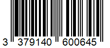 Barcode 3379140600645