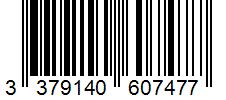 Barcode 3379140607477