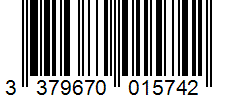 Barcode 3379670015742