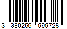 Barcode 3380259999728