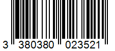 Barcode 3380380023521