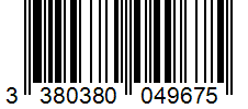 Barcode 3380380049675